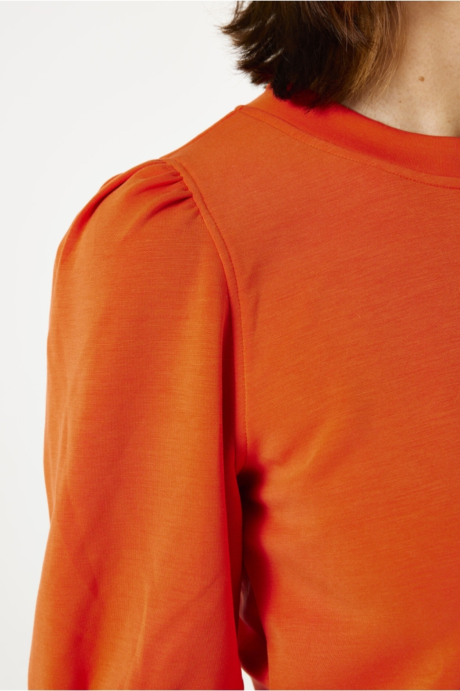 SWEATER D50061 1345 TANGERINE RED